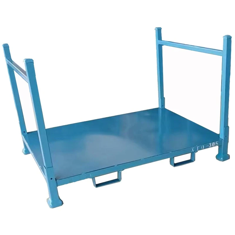 Foldable Stack Rack With Steel Plate